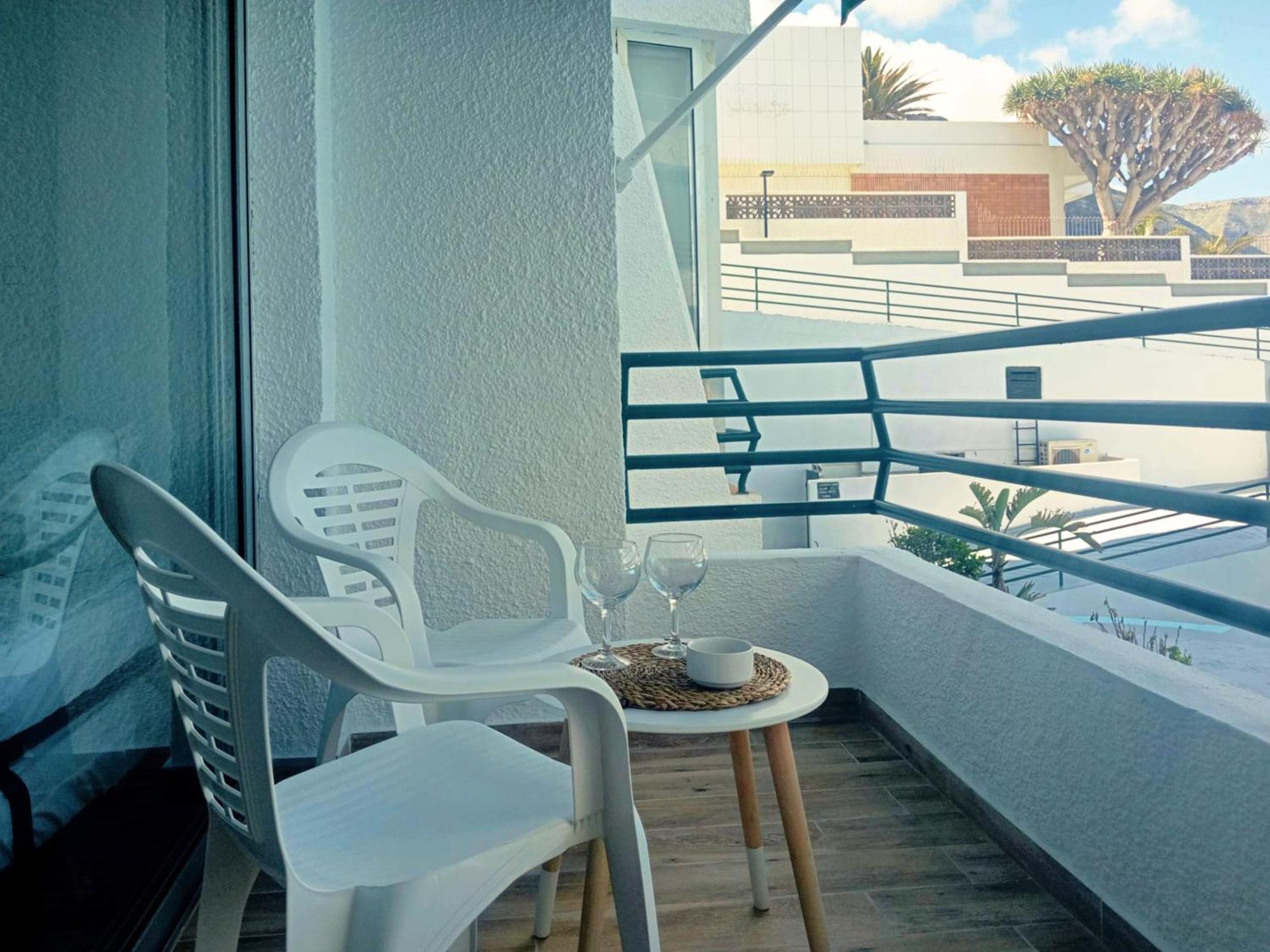 Live Punta Columbus Pool & Beach Front Punta Del Hidalgo Eksteriør bilde